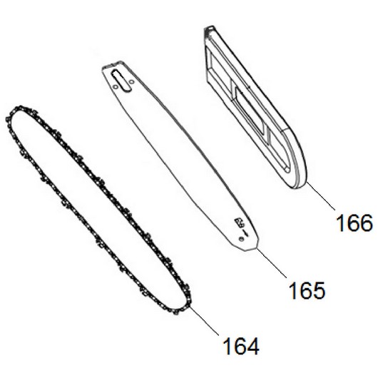 Шина и цепь Champion 125T