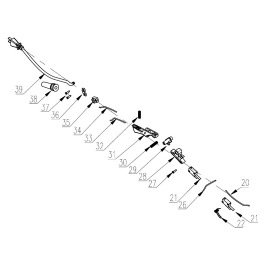 Кабель питания Champion 418N-16