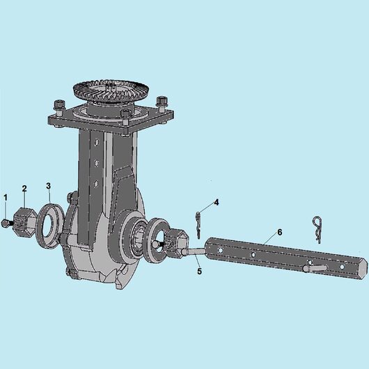 Вал привода фрез Champion BC1193