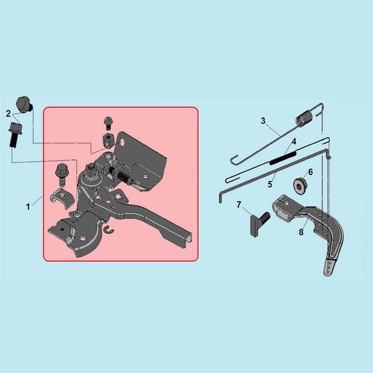 Рычаг регулировки оборотов Champion BC7713