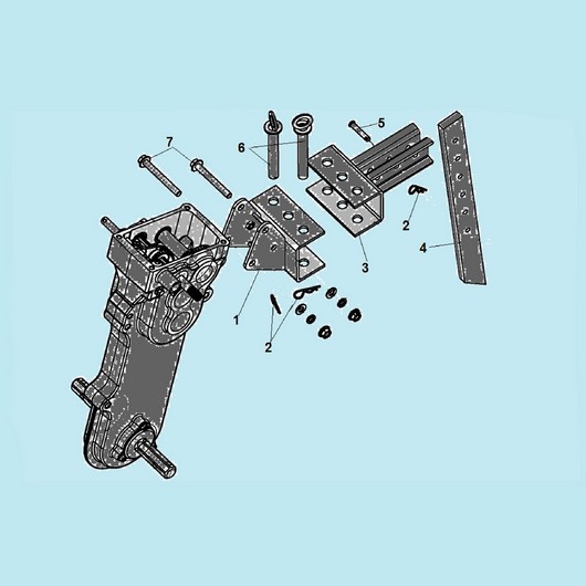 Кронштейн сошника Champion BC7714