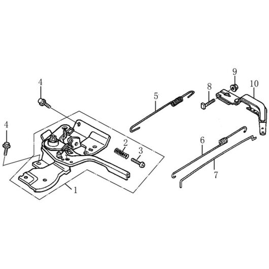 Рычаг регулировки оборотов Champion BC7723