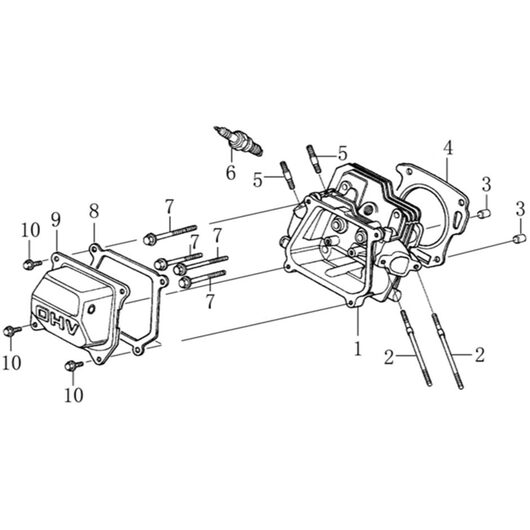 Головка цилиндра Champion BC7723