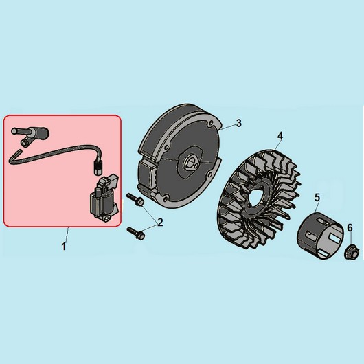 Магнето и маховик Champion BC8716