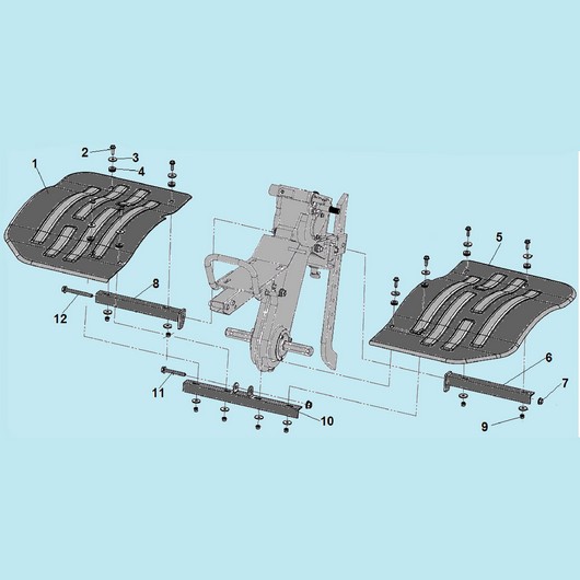 Кожух фрез Champion BC8723