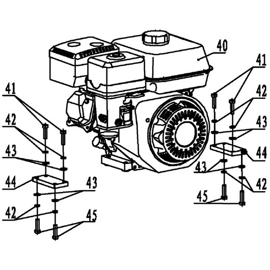 Двигатель Champion BC8813