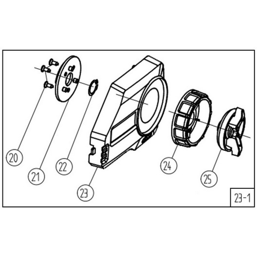 Крышка цепи Champion CSB1811