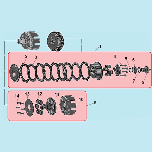 Муфта сцепления Champion DC1163E