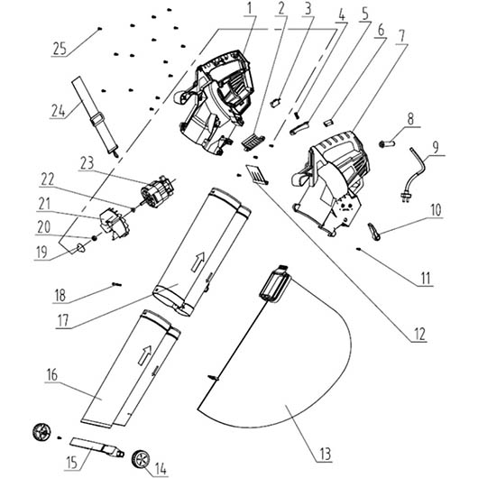 Запасные части для Champion EB3510
