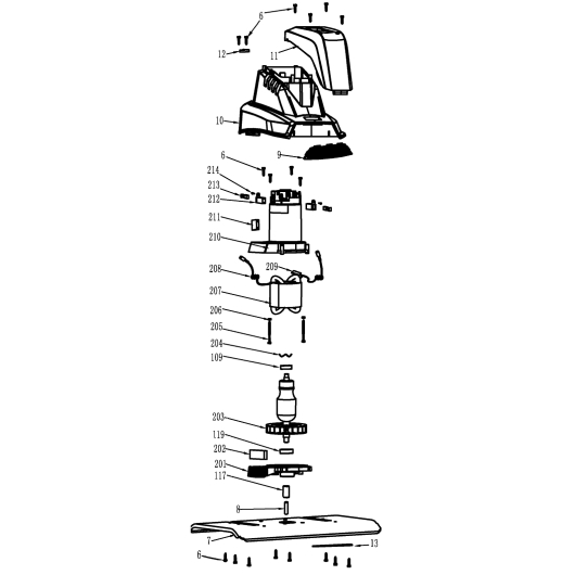 Двигатель Champion EC1500