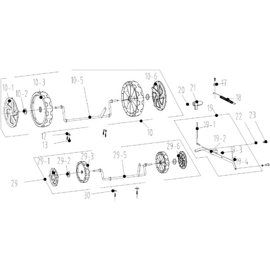 Колеса и оси Champion EM4217