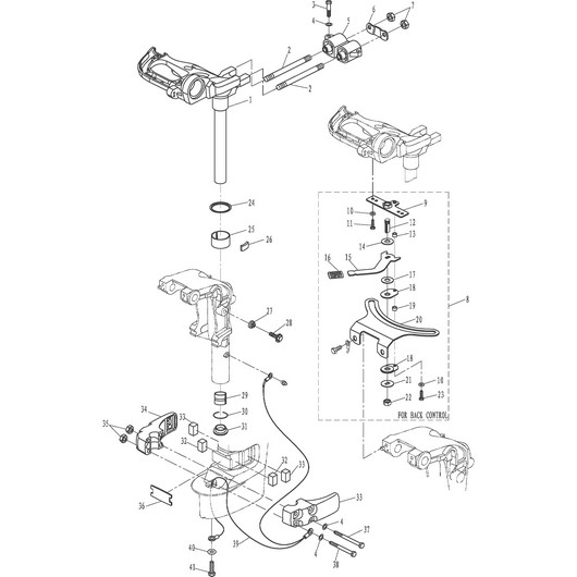 Управление Toyama F20ABMS