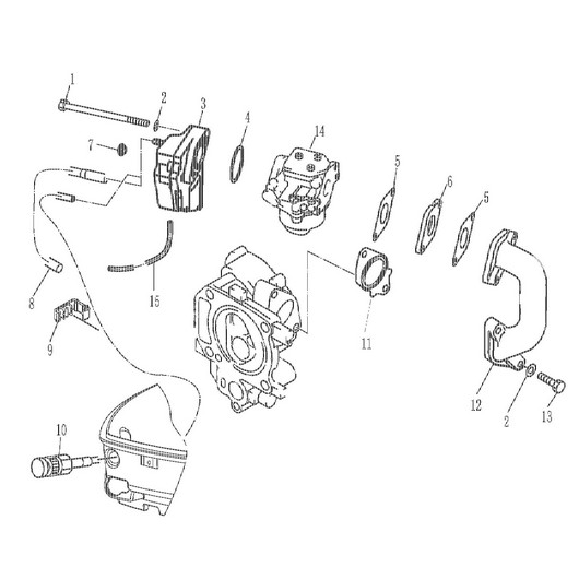 Карбюратор Toyama F5BMS
