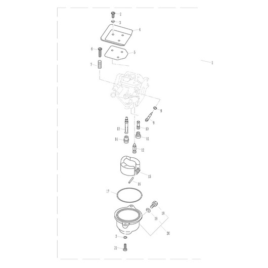 Карбюратор Toyama F5BMS