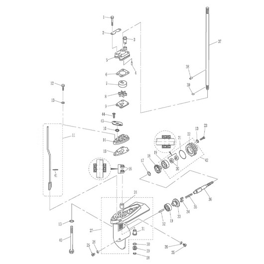 Редуктор Toyama F5BMS