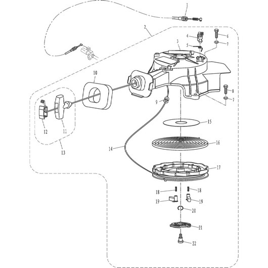 Стартер Toyama F6ABMS
