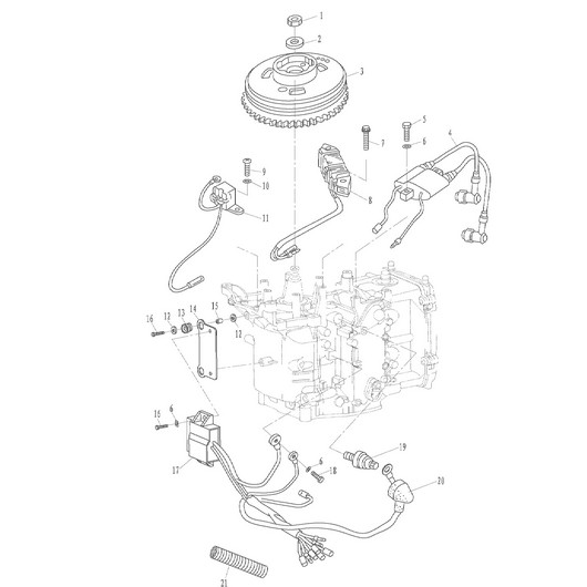 Магнето Toyama F9.8BMS