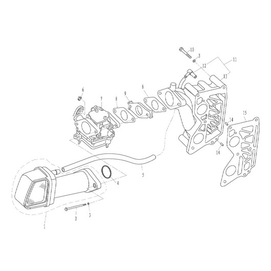 Карбюратор Toyama F9.8BMS