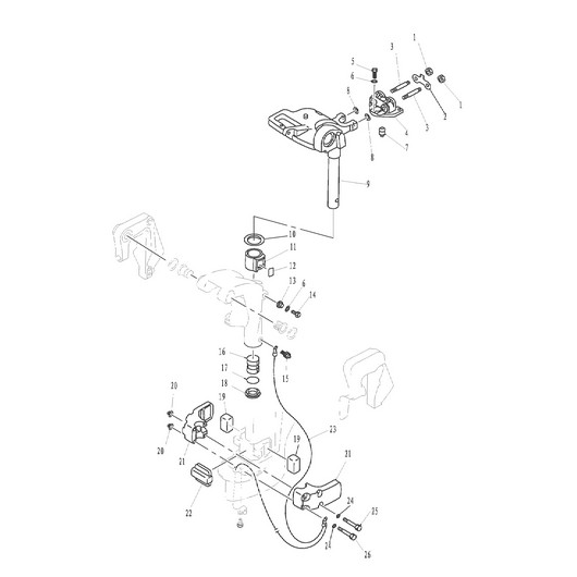 Крепление Toyama F9.9BMS
