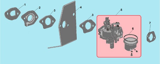 Карбюратор Champion G160/VK2