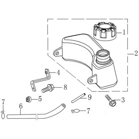 Бак топливный Champion G200VK/1-1