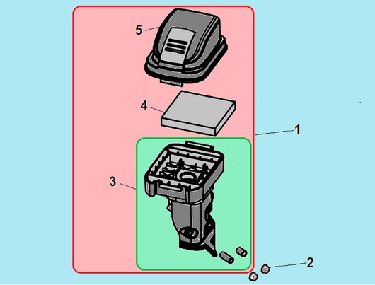 Воздушный фильтр Champion G210HT 2016г