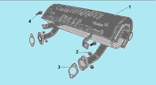 Глушитель Champion G680HKE
