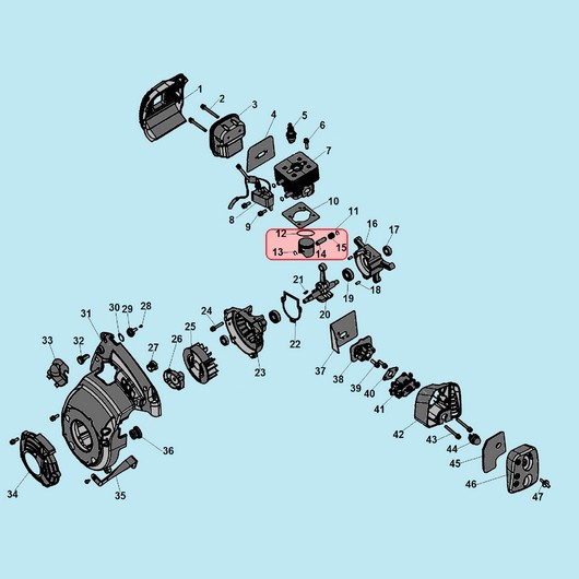 Детали двигателя Champion GBV327S