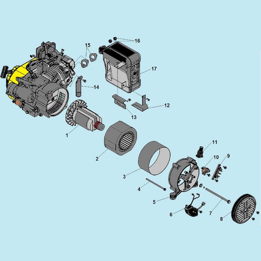 Ротор и статор Champion GG2000