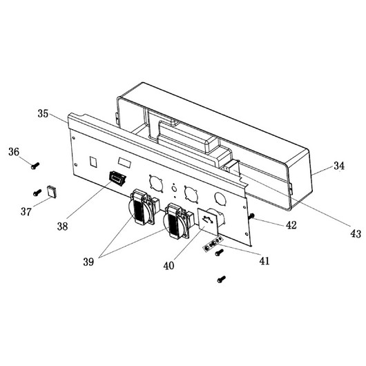 Панель управления Champion GG2801