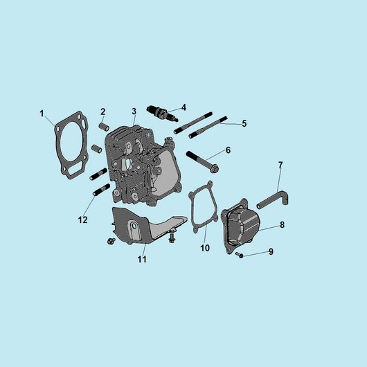 Головка цилиндра Champion GG3301 до 2019г.