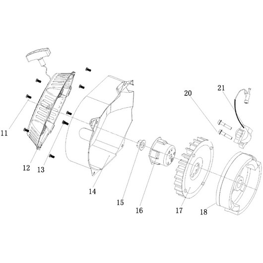 Стартер ручной Champion GG5000