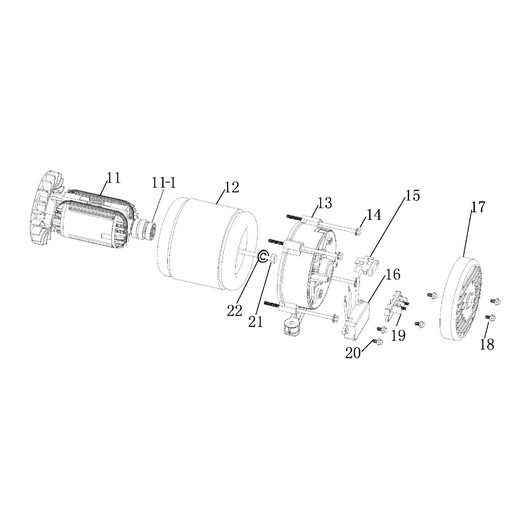 Ротор и статор Champion GG5000EW