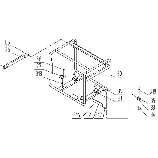 Рама Champion GG6500-3