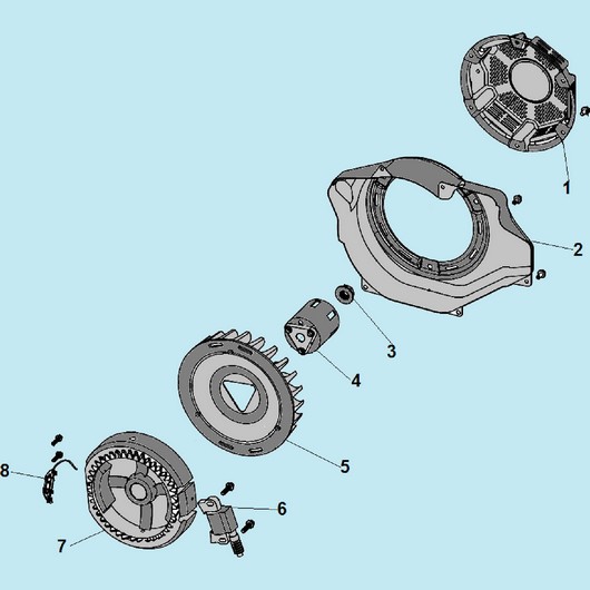 Стартер Champion GG7500ES