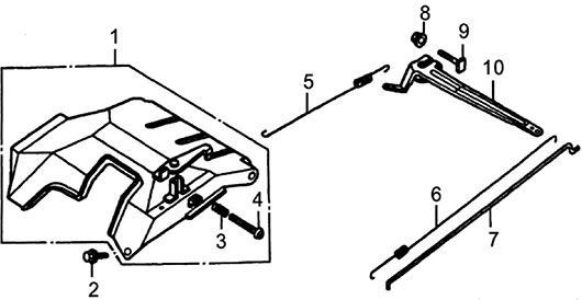 Регулятор оборотов бензогенератора Champion GG8000