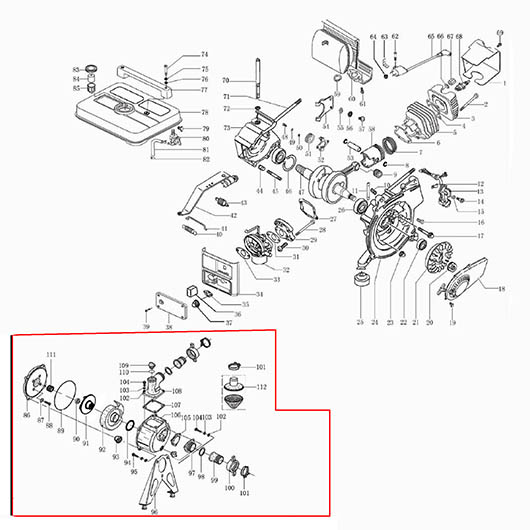 Запасные части для Champion GP40-II