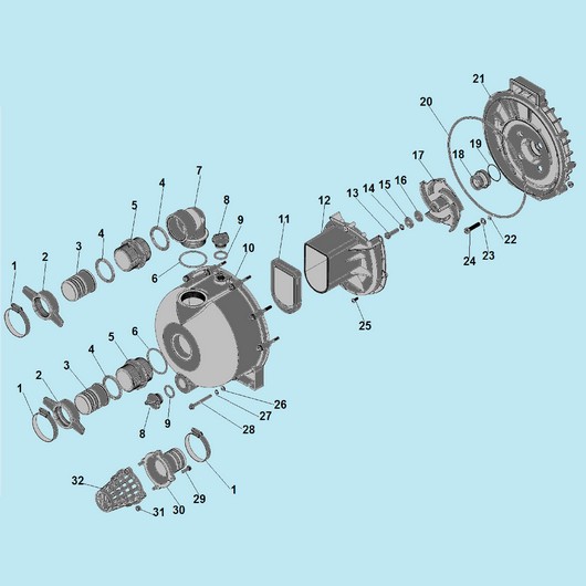 Помпа Champion GP55