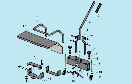 Рукоятка поворота щетки Champion GS5562