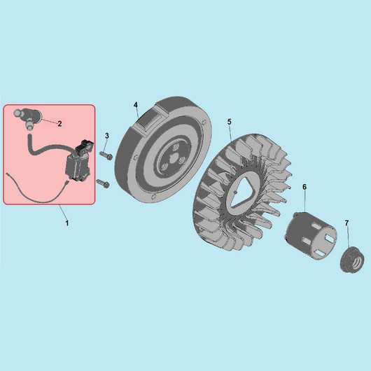 Магнето и маховик Champion GTP80H