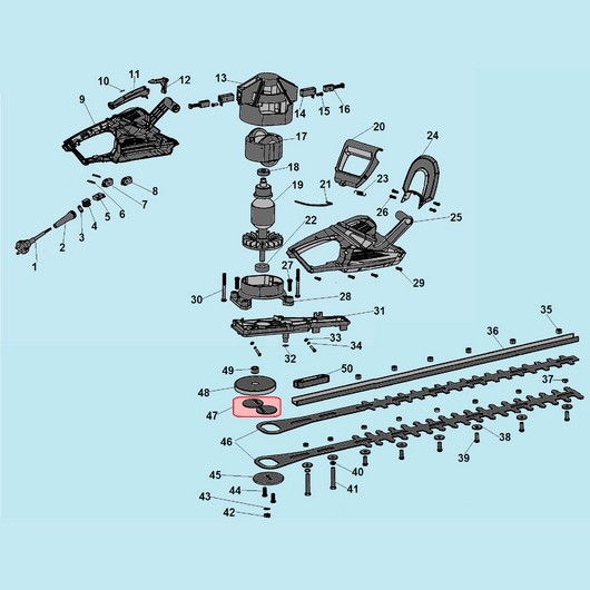 Запасные части для садовых ножниц Champion HTE410