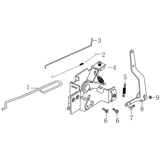 Площадка рычага дросселя Champion LM5645