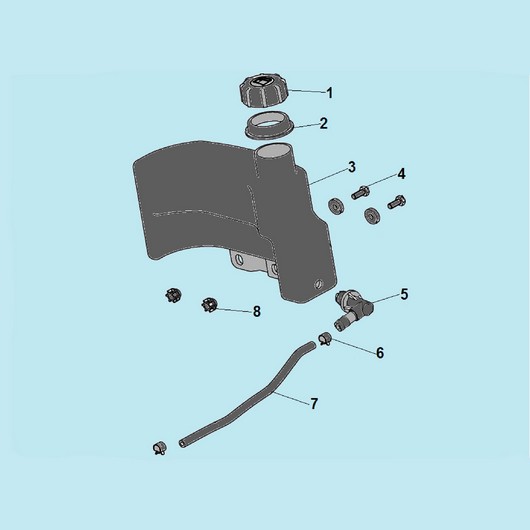 Топливный бак Champion LMH5640