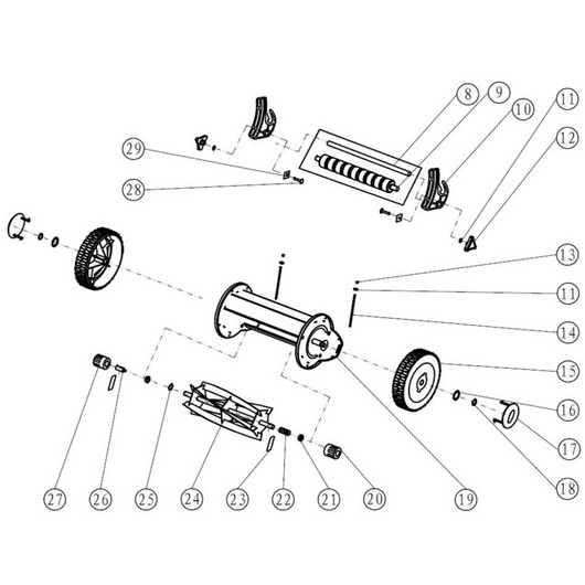 Рама и колеса MM4026