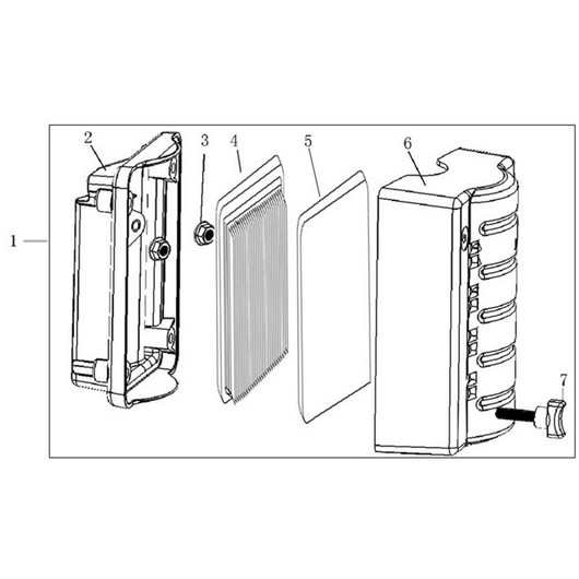 Воздушный фильтр Champion PC5332F