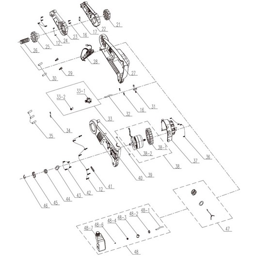 Электродвигатель и бак масляный Champion PPB400