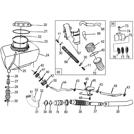 Бак для химикатов Champion PS157