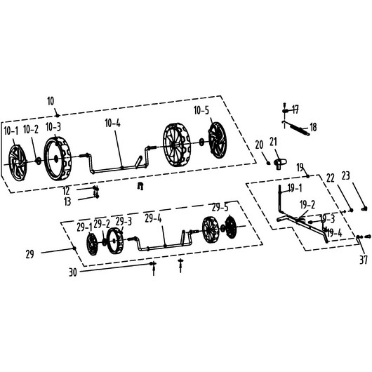 Колеса и оси Champion EM3815