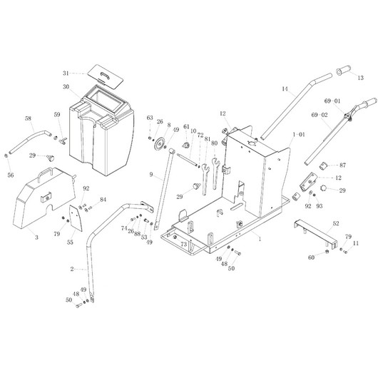 Рукоятка управления и корпус Champion SC400