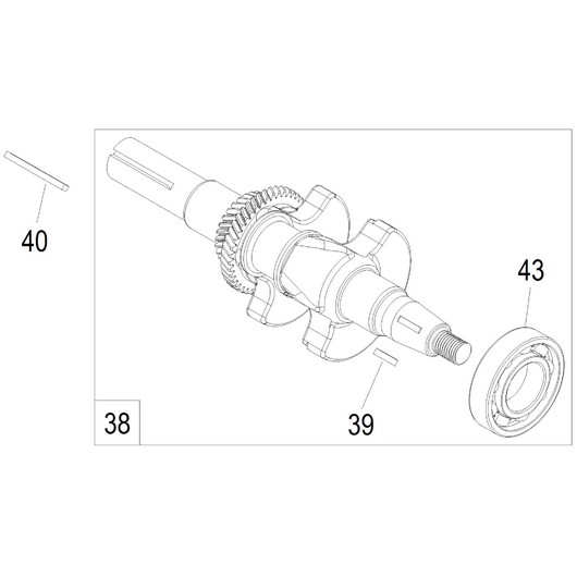 Коленвал Champion SC400